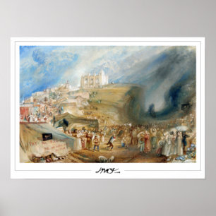 JMW Turner Zedign Kunstposter #27-3 Poster