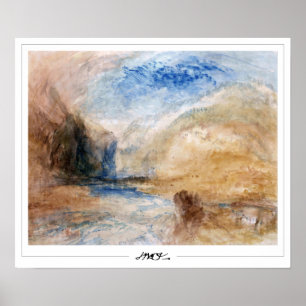 JMW Turner Zedign Kunstposter #362-3 Poster