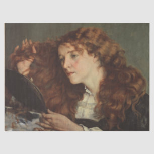 Jo, das schöne irische Mädchen (von Gustave Courbe Seidenpapier