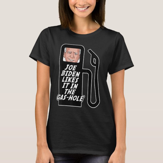 Jo E Bid e mag es Gaspreise Gaspumpe T-Shirt (Vorderseite)