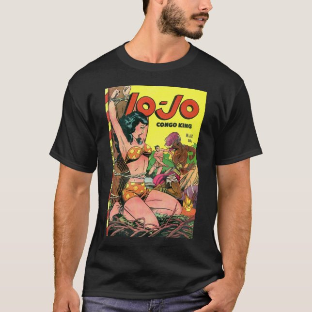 Jo-Jo der Kongo T - Shirt König-#25 (Vorderseite)
