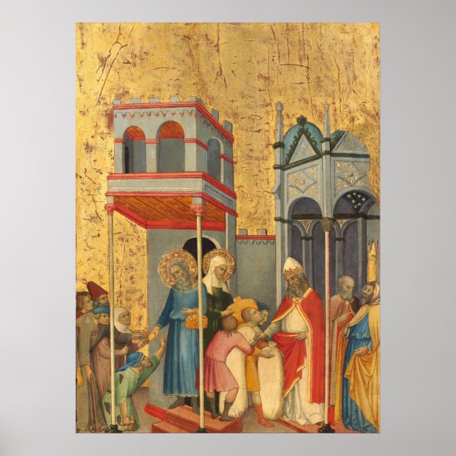 Joachim & Anna - Andrea di Bartolo Poster des Beau (Devant)