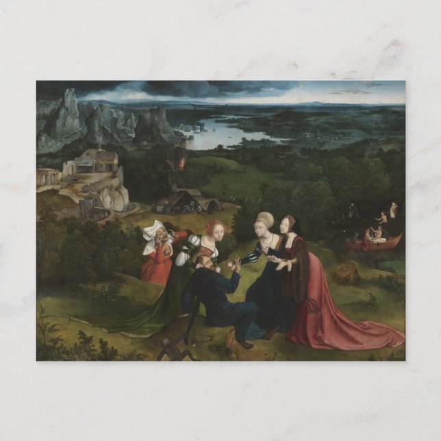 Joachim Patinir Art Postkarte (Vorderseite)