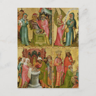 Joachims Opfer und Beschneidung Christi Postkarte
