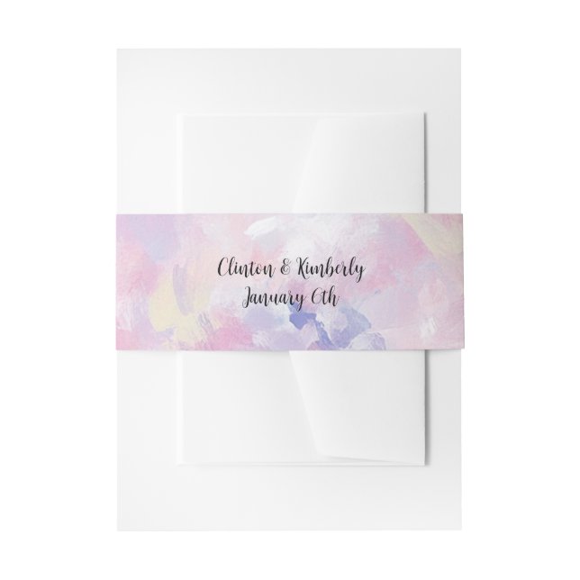 Joan Elegant Invitation Bly Band (Vorderseite Beispiel)