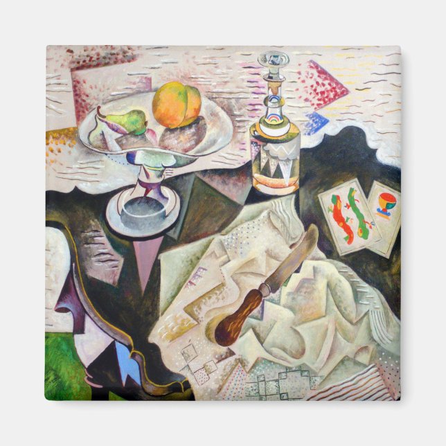 Joan Miro Spanish Playing Cards Magnet (Vorne)