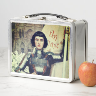 Joan of Arc (Albert Lynch Illustration) Metall Brotdose