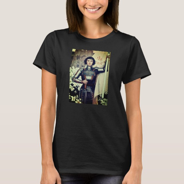 Joan of Arc (Albert Lynch Illustration) T-Shirt (Vorderseite)