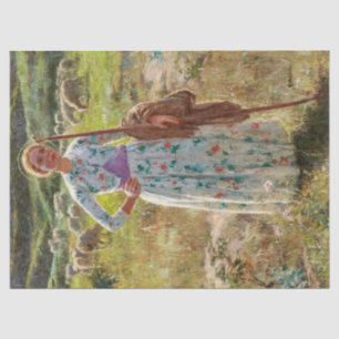 Joan of Arc by Gari Melchers Seidenpapier