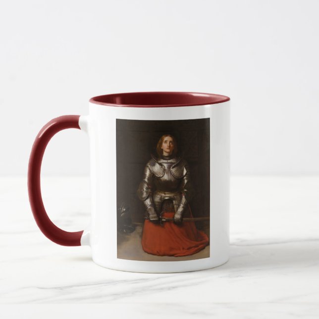 Joan of Arc c. 1865 von John Everett Millais Tasse (Links)