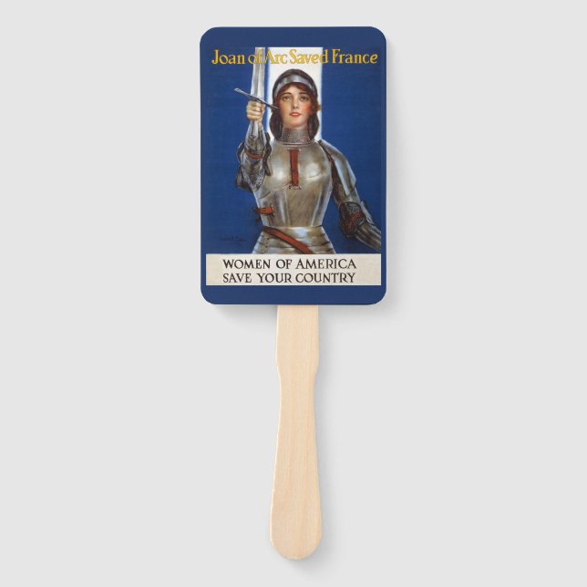 Joan of Arc: Das Dienstmädchen Orleans, Ritter Her Fächer (Vorderseite)