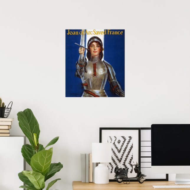 Joan of Arc: Das Dienstmädchen Orleans, Ritter Her Poster (Heimbüro)