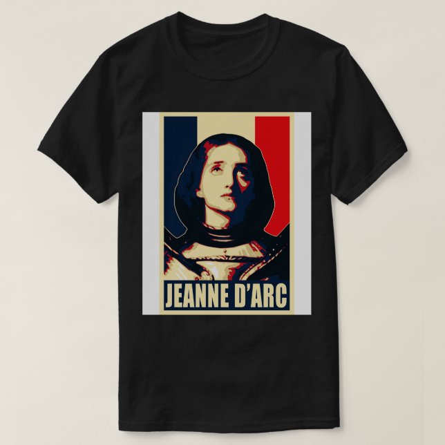 Joan of Arc Jeanne DArc T-Shirt (Design vorne)