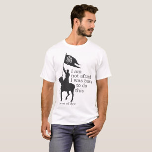 Joan of Arc Silhouette Ich bin nicht unsicher Zita T-Shirt