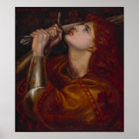 Joan of Arc von Dante Gabriel Rossetti