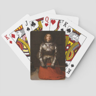 Joan of Arc (von John Everett Millais) Spielkarten
