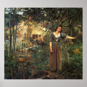 Joan of Arc von Jules Bastien Lepage Poster