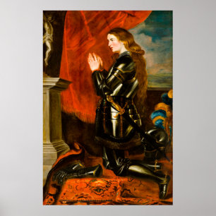 Joan of Arc von Peter Paul Rubens Poster