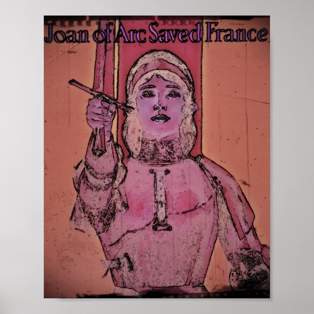 Joan of Arc WWII Buy Bonds Poster (Vorne)