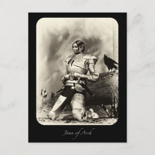 Joan of Arch Postkarte