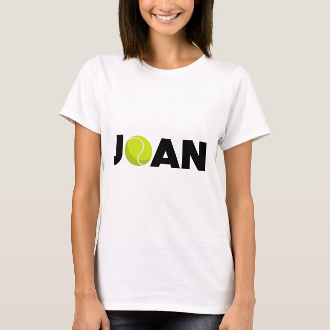 Joan Tennis T-Shirt (Vorderseite)