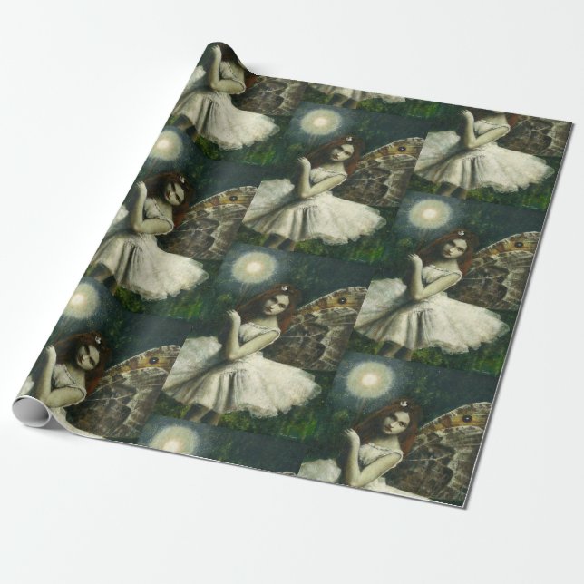 Joan The Wad Glück piskie Wrapping Paper Geschenkpapier (Ungerollt)