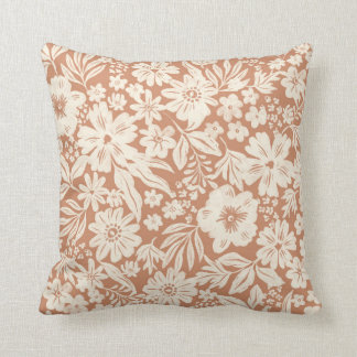 Joanie Terracotta Blumenkissen Kissen