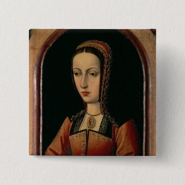 Joanna oder Juana "das wütende" der Olivenölseife Button (Vorderseite)