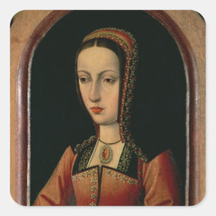 Joanna oder Juana `The Mad' von Kastilien Quadratischer Aufkleber