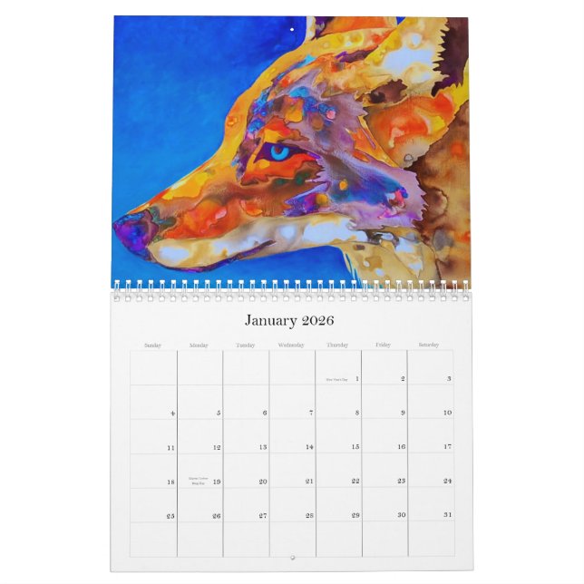 Joanne L Galerie-schöne Kunst 2012 Kalender (Jan 2026)