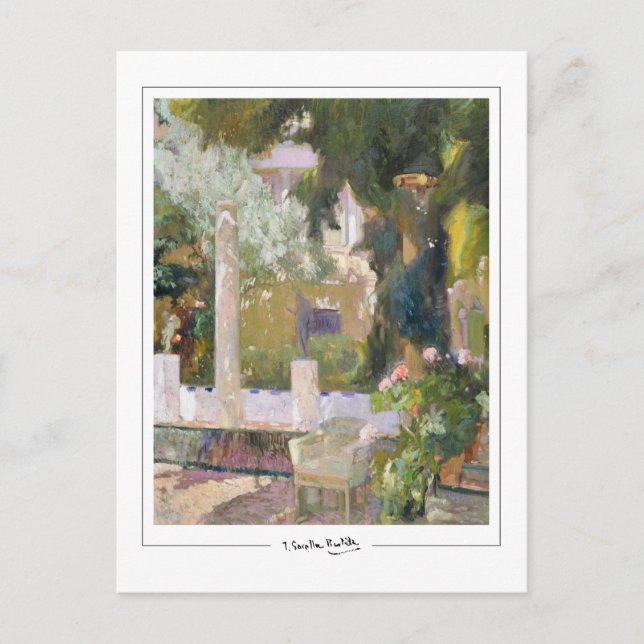 Joaquín Sorolla #16 - Fine Art Postcard Postkarte (Vorderseite)