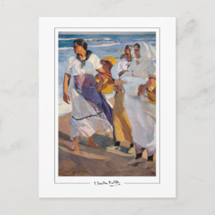 Joaquín Sorolla #1 - Kunsthistorkarte Postkarte