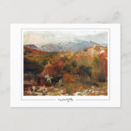 Joaquín Sorolla #40 - Fine Art Postcard Postkarte