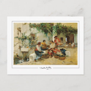 Joaquín Sorolla #442 - Carte postale d'art fin