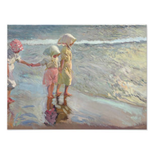 Joaquin Sorolla - Die drei Schwestern Fotodruck