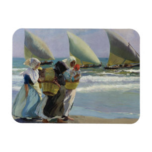 Joaquin Sorolla - Die drei Segel Magnet