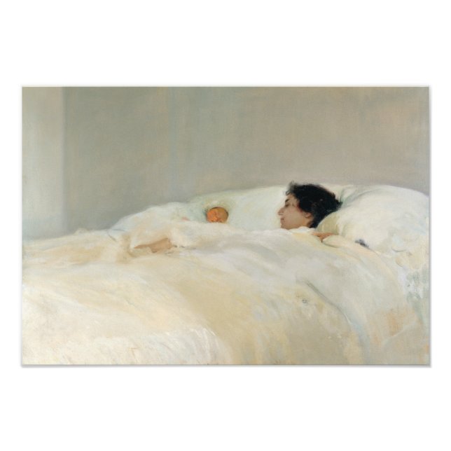 Joaquin Sorolla - Mutter Fotodruck (Vorne)