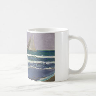 Joaquin Sorolla - Segel im Meer Kaffeetasse