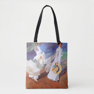Joaquin Sorolla Women Walking Beach Tasche