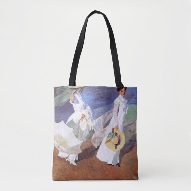 Joaquin Sorolla Women Walking Beach Tasche (Vorderseite)