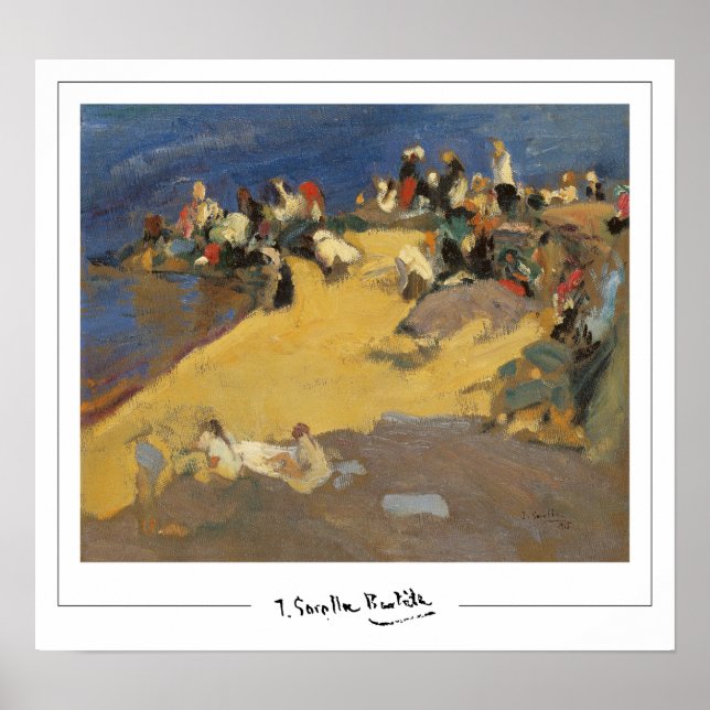 Joaquín Sorolla Zediga Art Poster #2 (Vorne)