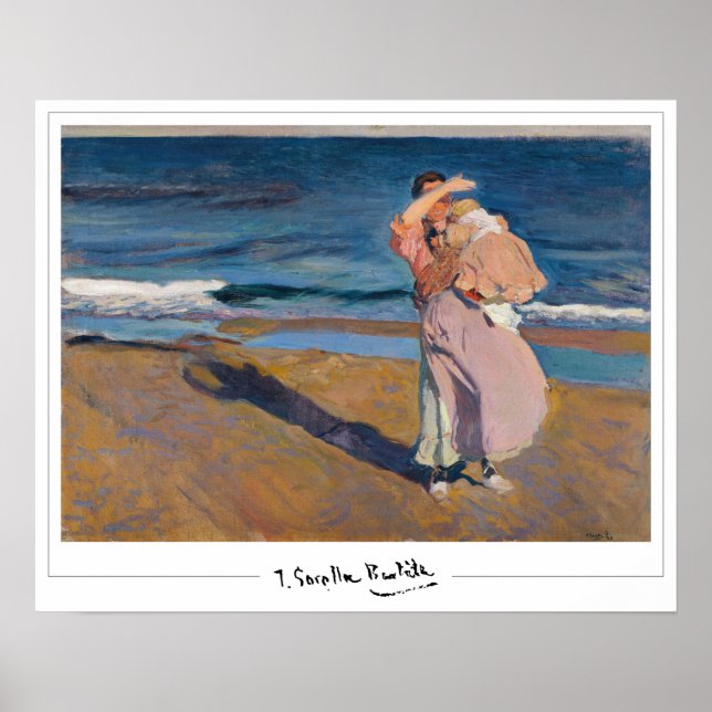 Joaquín Sorolla Zediga Art Poster #8 (Vorne)