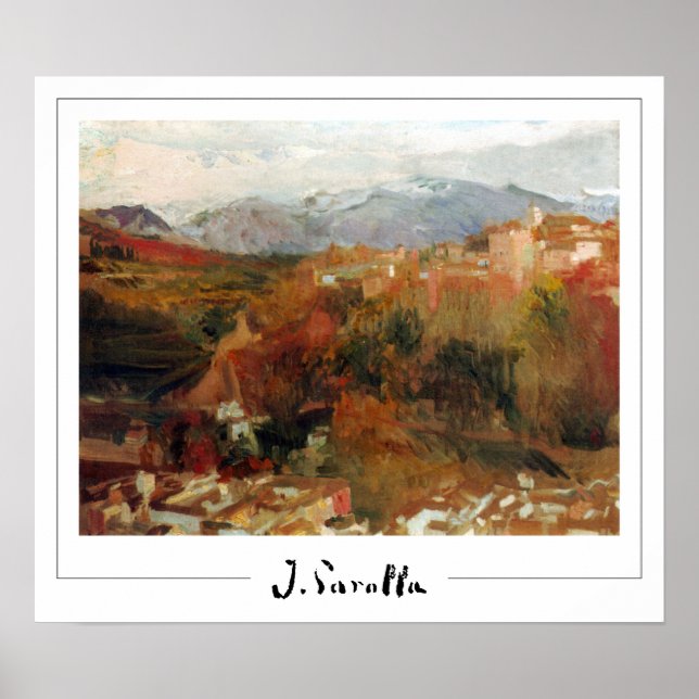 Joaquín Sorolla Zedign Art Poster #40 (Vorne)