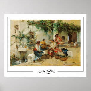 Joaquín Sorolla Zedign Art Poster #442