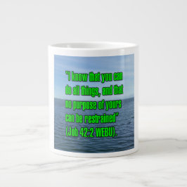 Job 42:2 WEBU Tasse