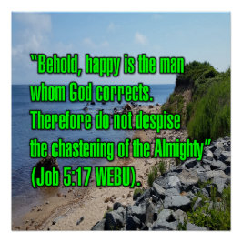 Job 5:17 WEBU Poster