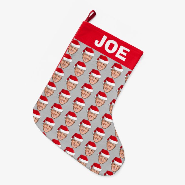JOB BIDEN GROßER WEIHNACHTSSTRUMPF (Vorderansicht (hängend))