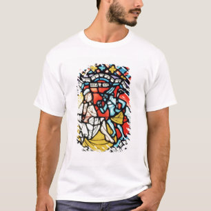 Job gequält vom Teufel, 12. Jahrhundert (befleckt T-Shirt