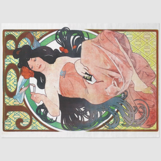 JOB, Mucha Seidenpapier (Vorderseite)