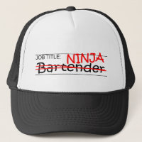 Job-Titel Ninja Barkeeper